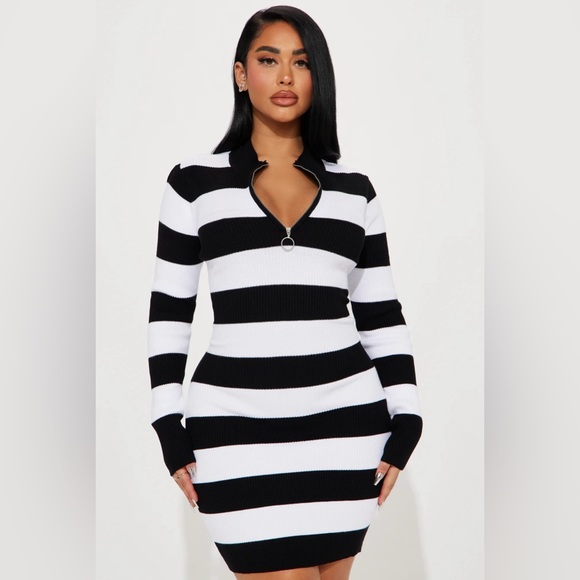 Black & White dress - Picture 2 of 4